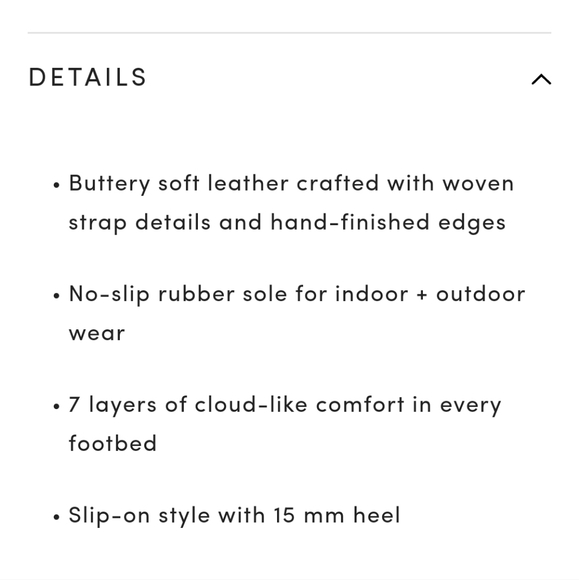 Like New Birdies The Dove in Rhubarb (Dark Red) Crossed Leather Slides / Mules - Picture 12 of 14